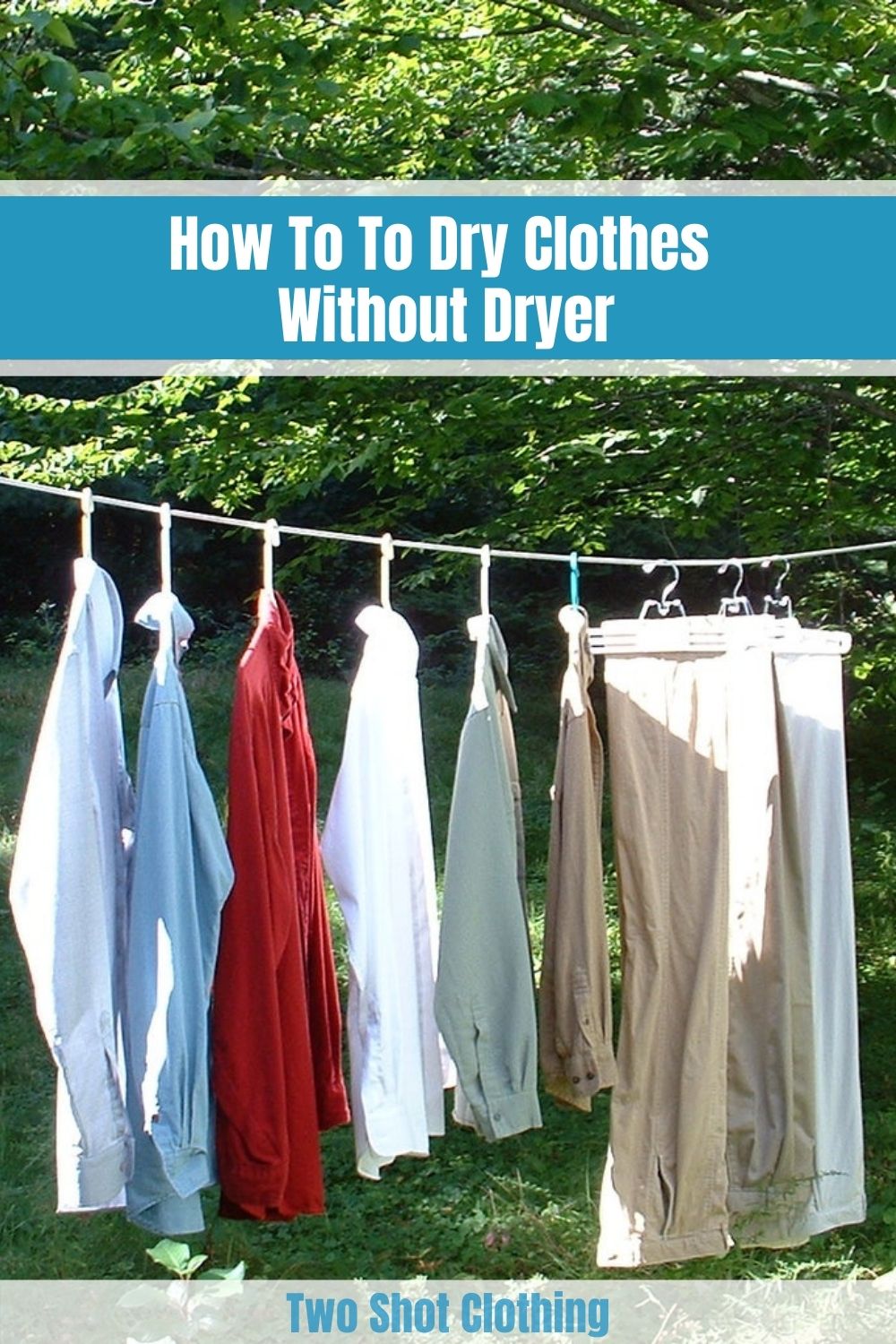 dry clothes without dryer
