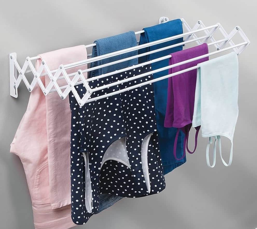 how to air dry clothes faster
