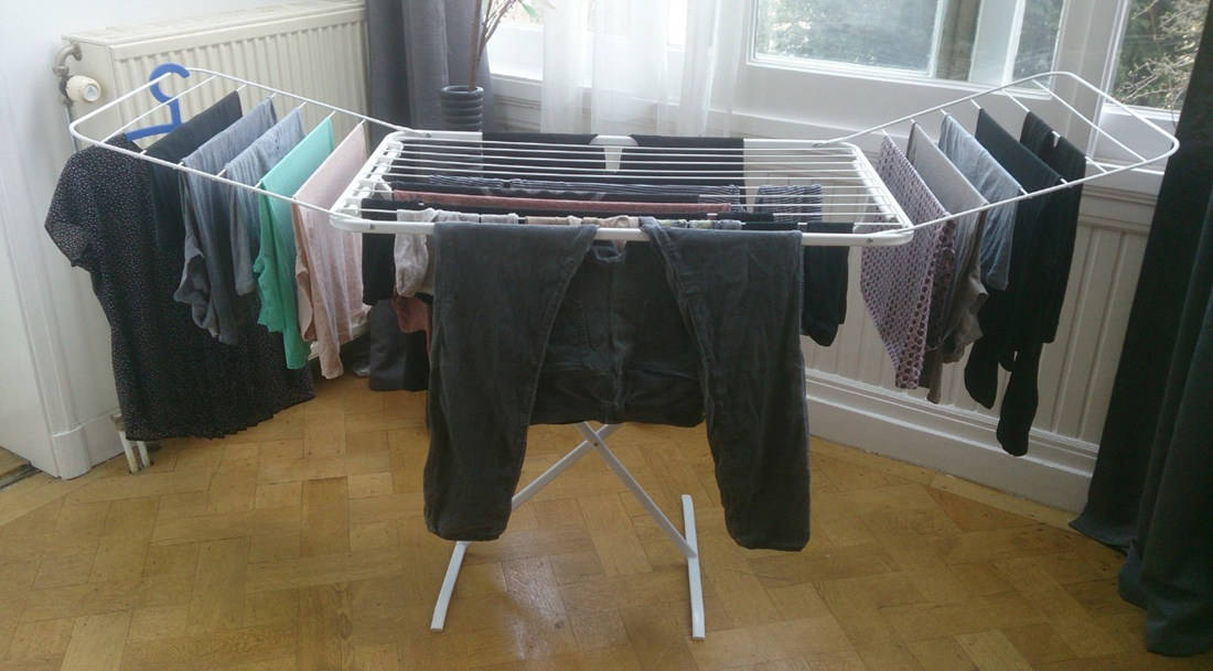 how to dry clothes quickly without a dryer