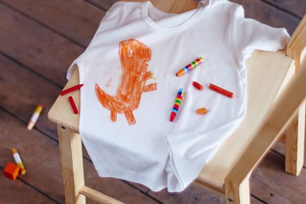 Are crayon stains permanent