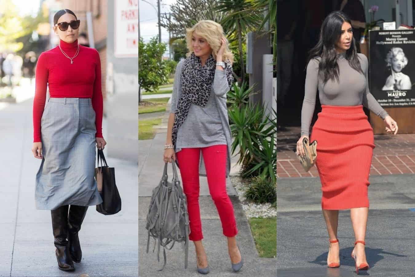Grey and Red style