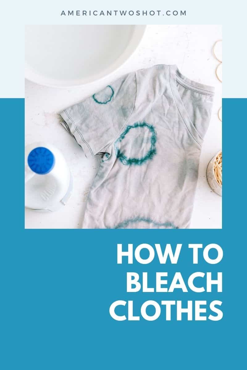 How to Bleach Clothes by Hand