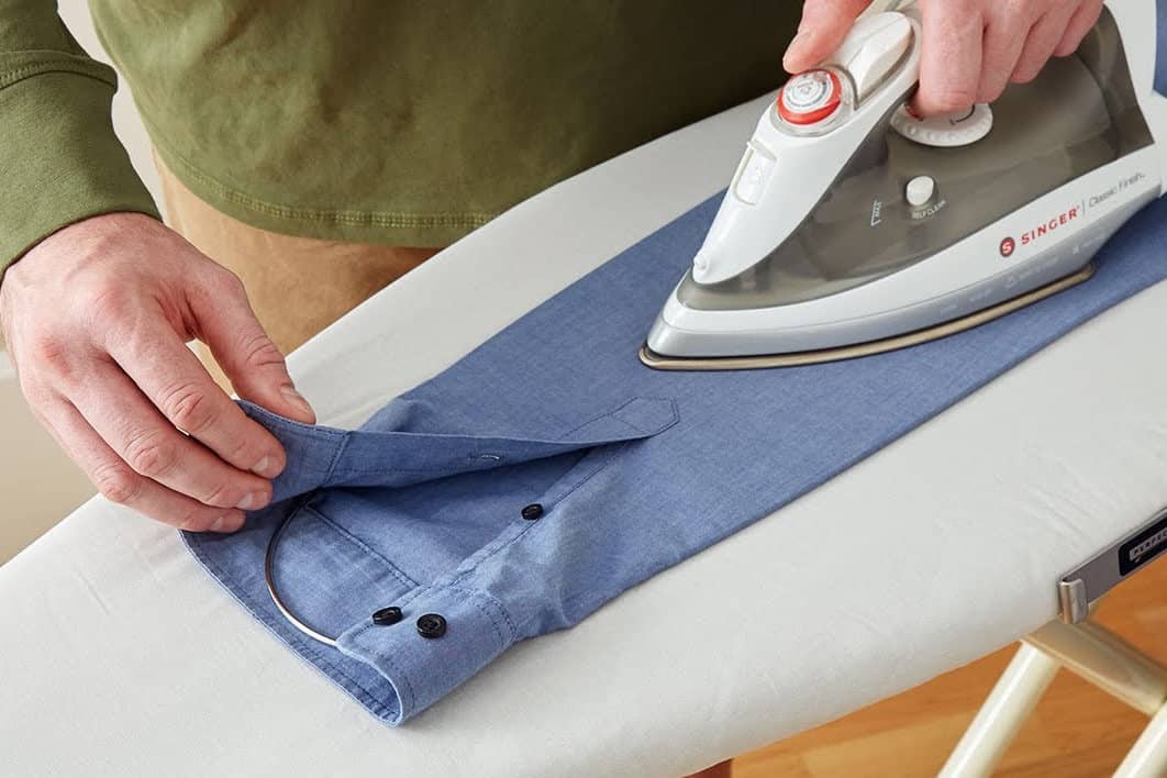 How to iron sleeves