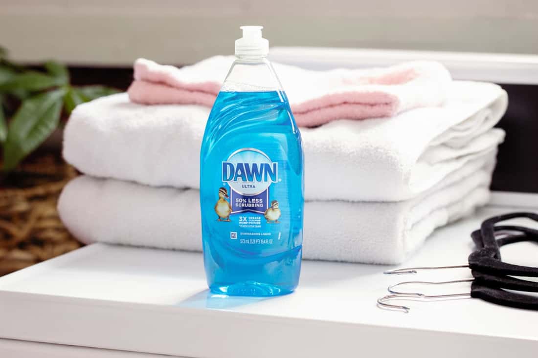 Liquid dishwashing soap