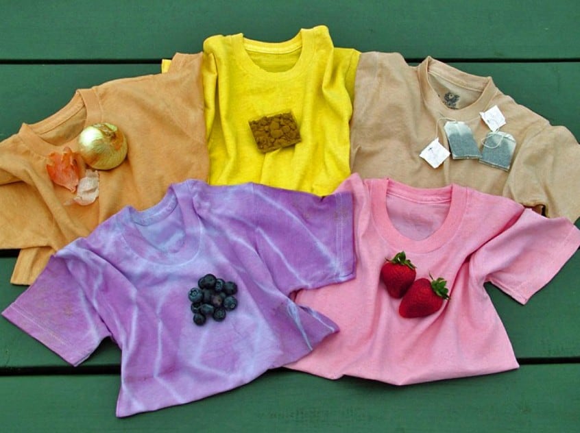 dye clothes using natural dye
