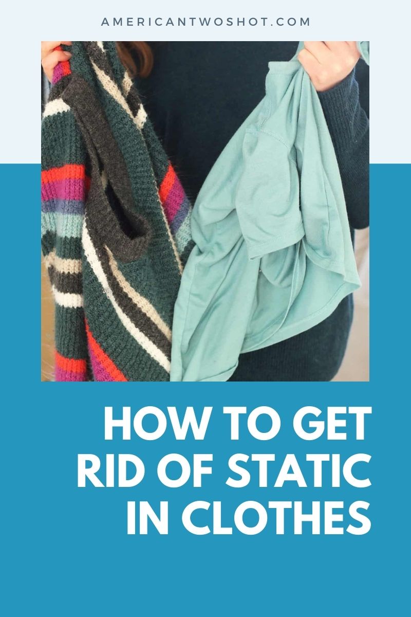 get rid of static in clothes