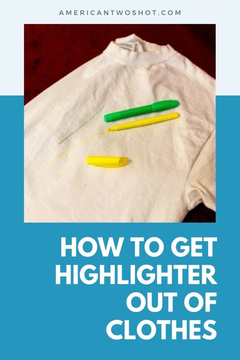 5 Ways to Get Highlighter Out of Clothes (StepbyStep Guide)