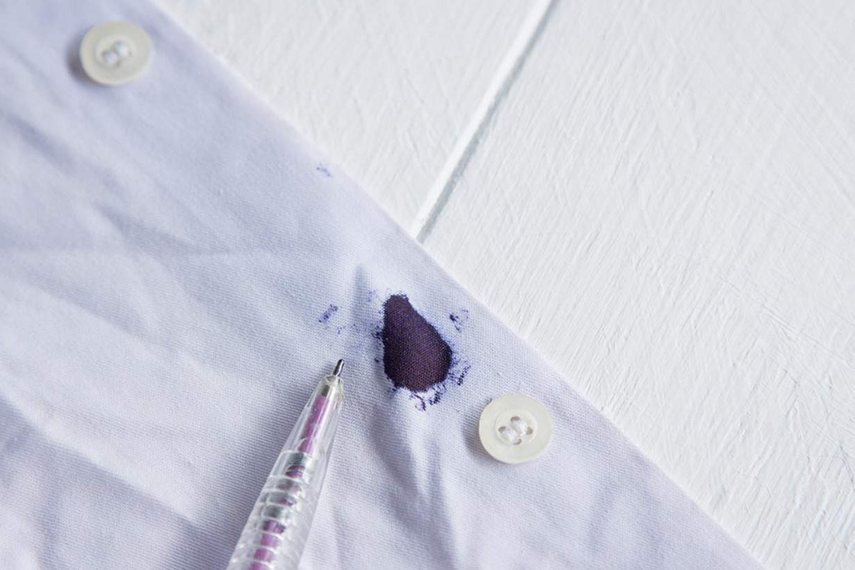 how to get ink stains out of clothing