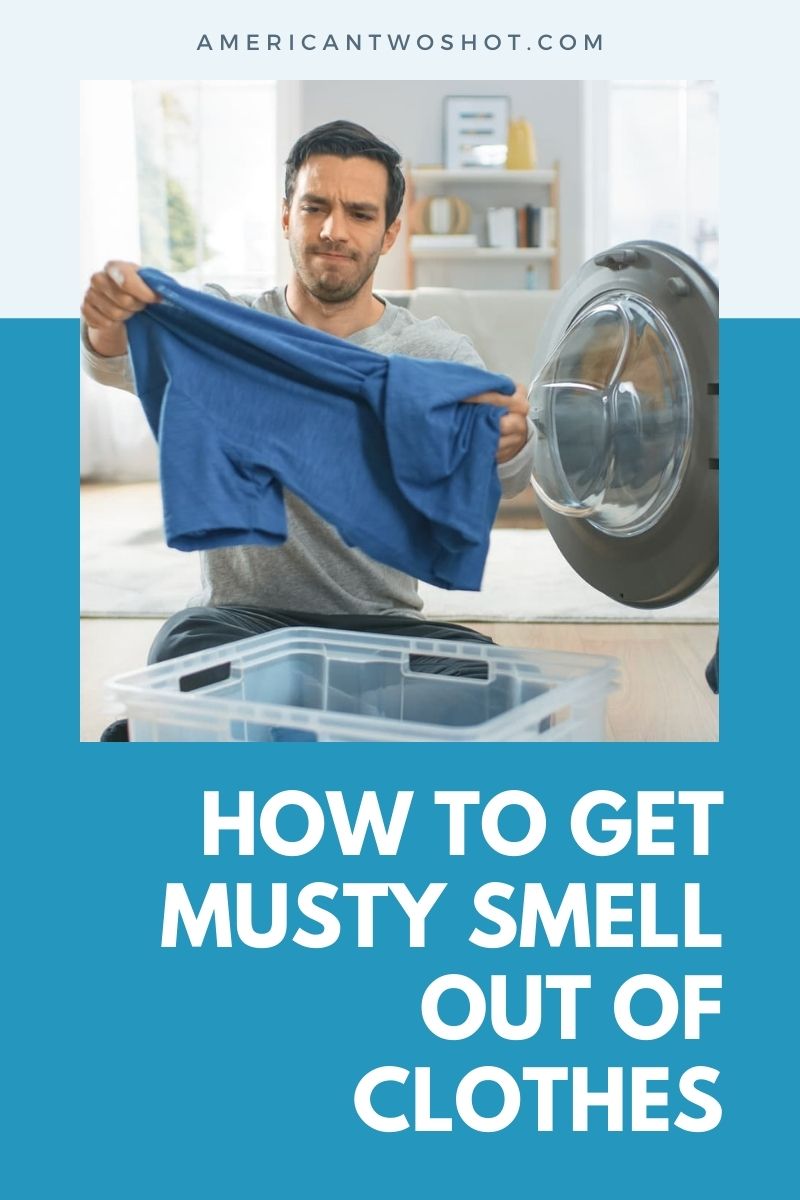 how to get musty smell out of clothes