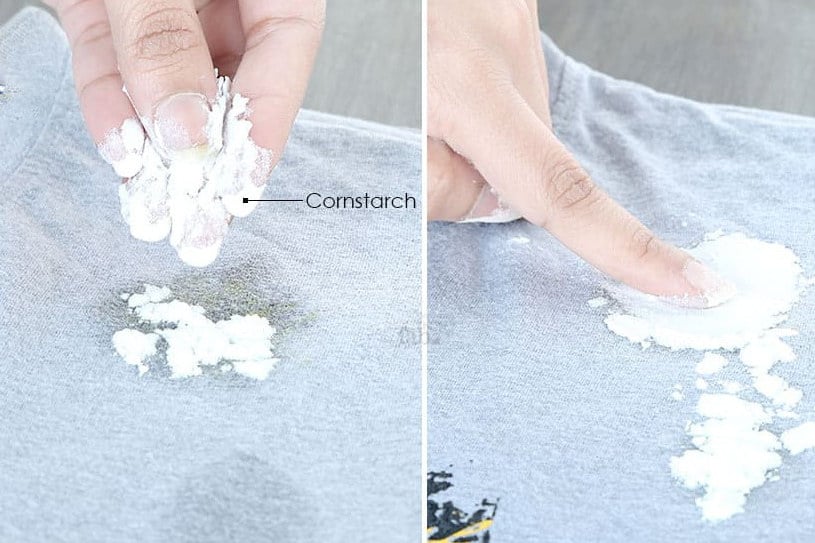 how to get sunscreen stains out of clothes