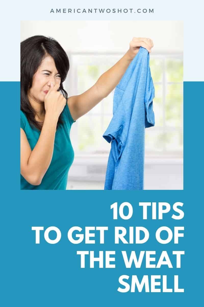 how to get the sweat smell out of clothes