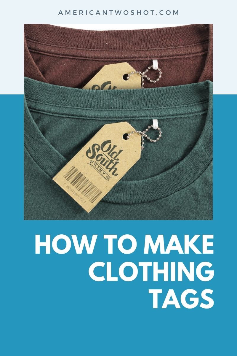 how to make clothing tags