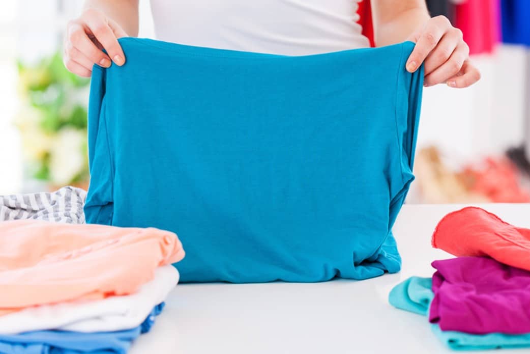 how to pack clothes for storage