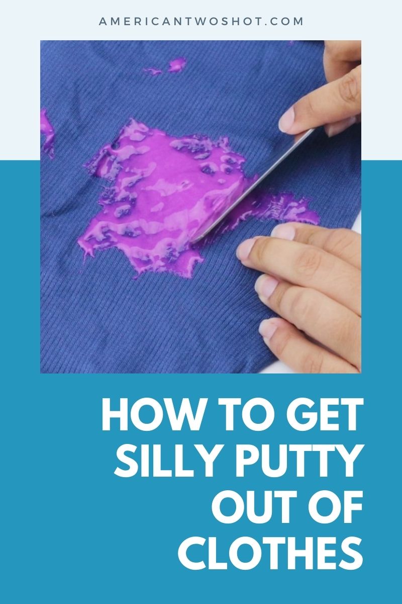 how to remove silly putty from fabric