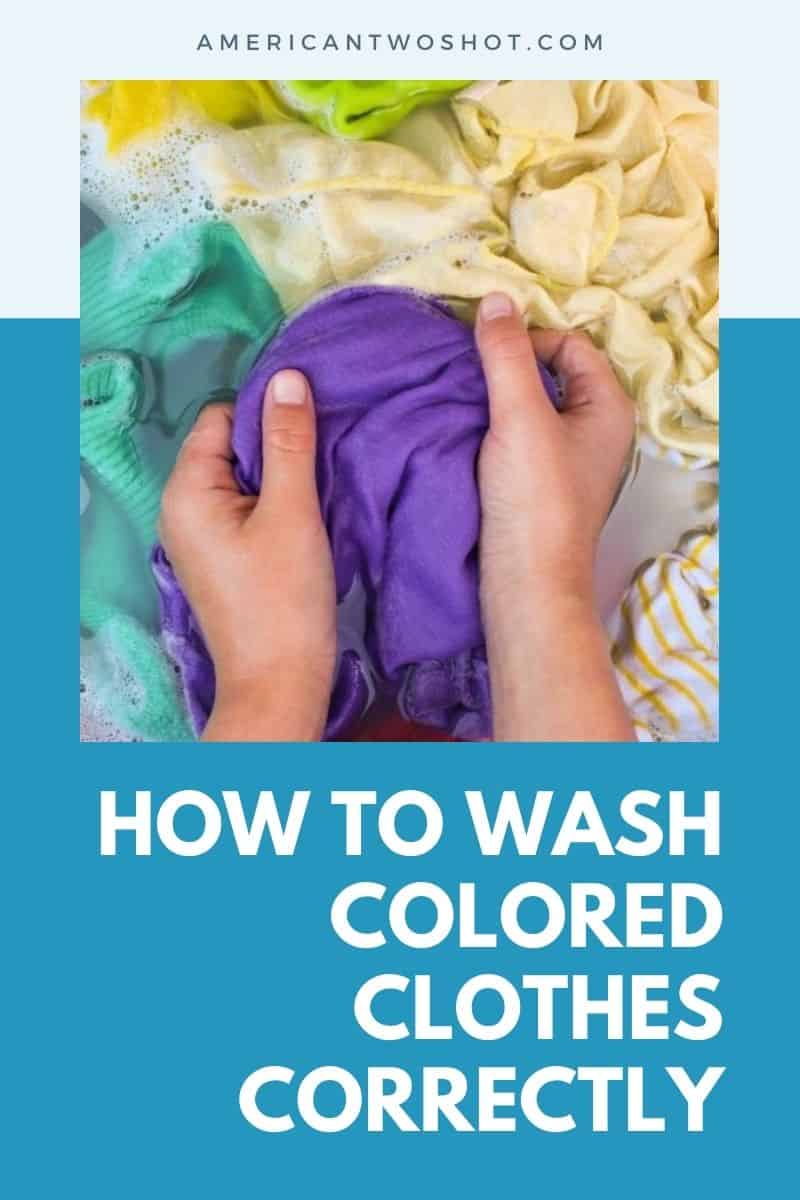 how to wash color clothes