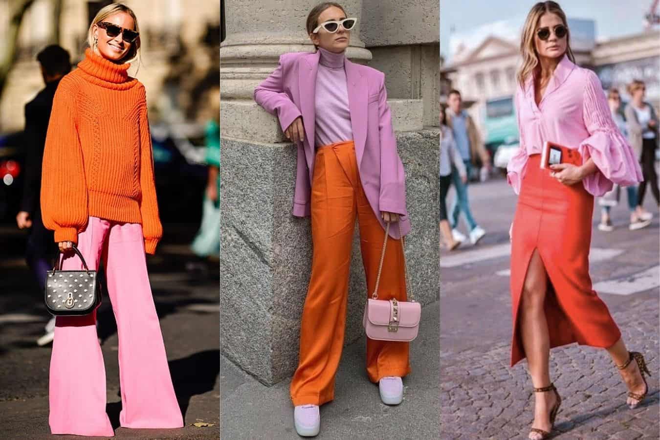 pink and orange style