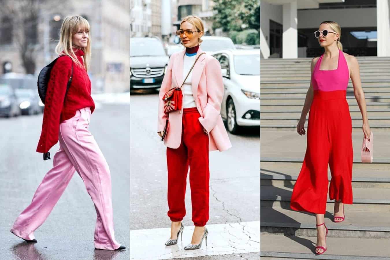 pink and red style