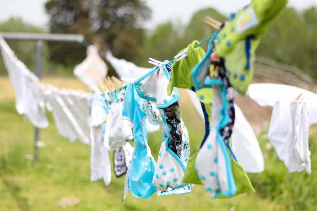 washing baby clothes before use