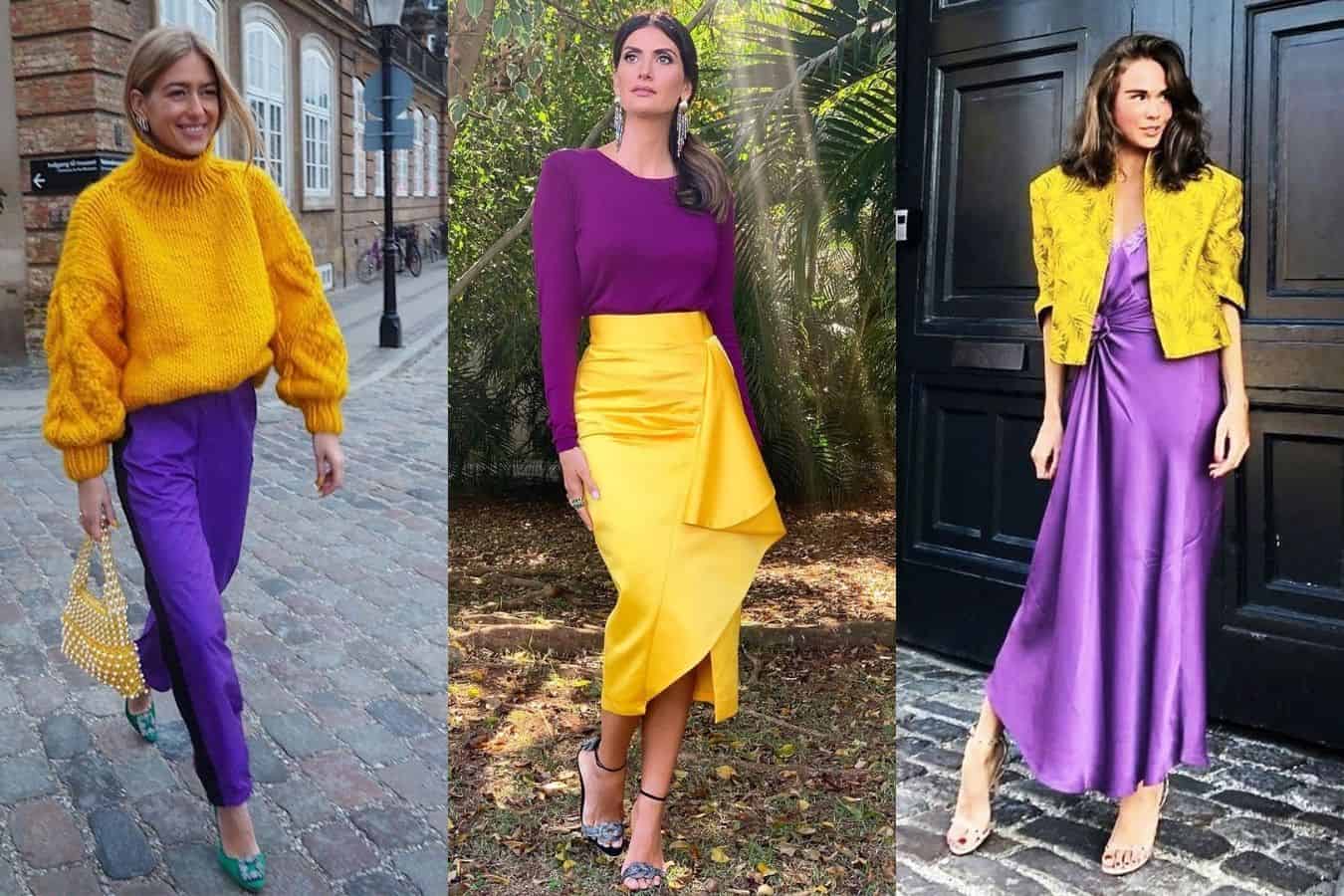 wear Yellow And Purple 