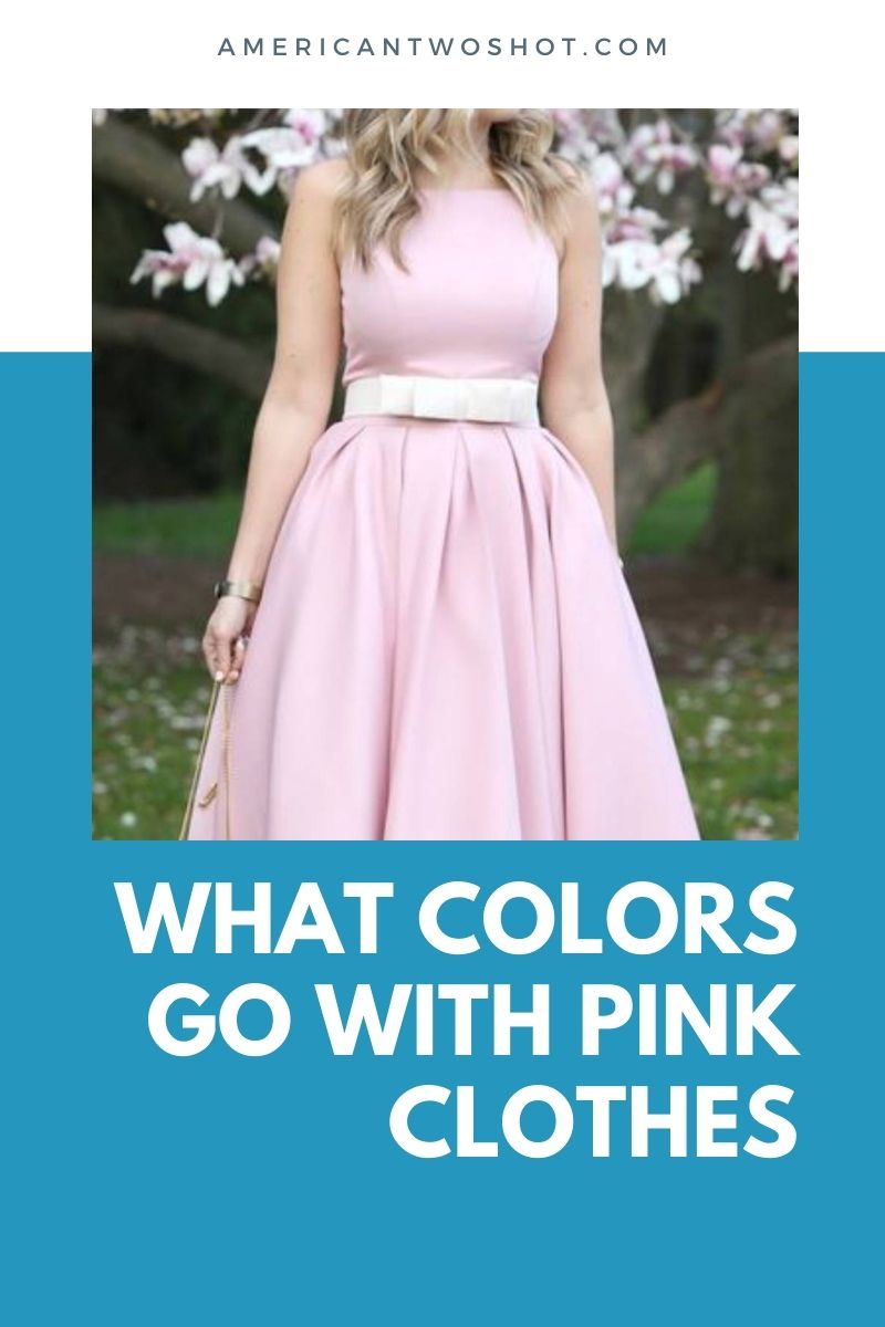 what colors go with pink