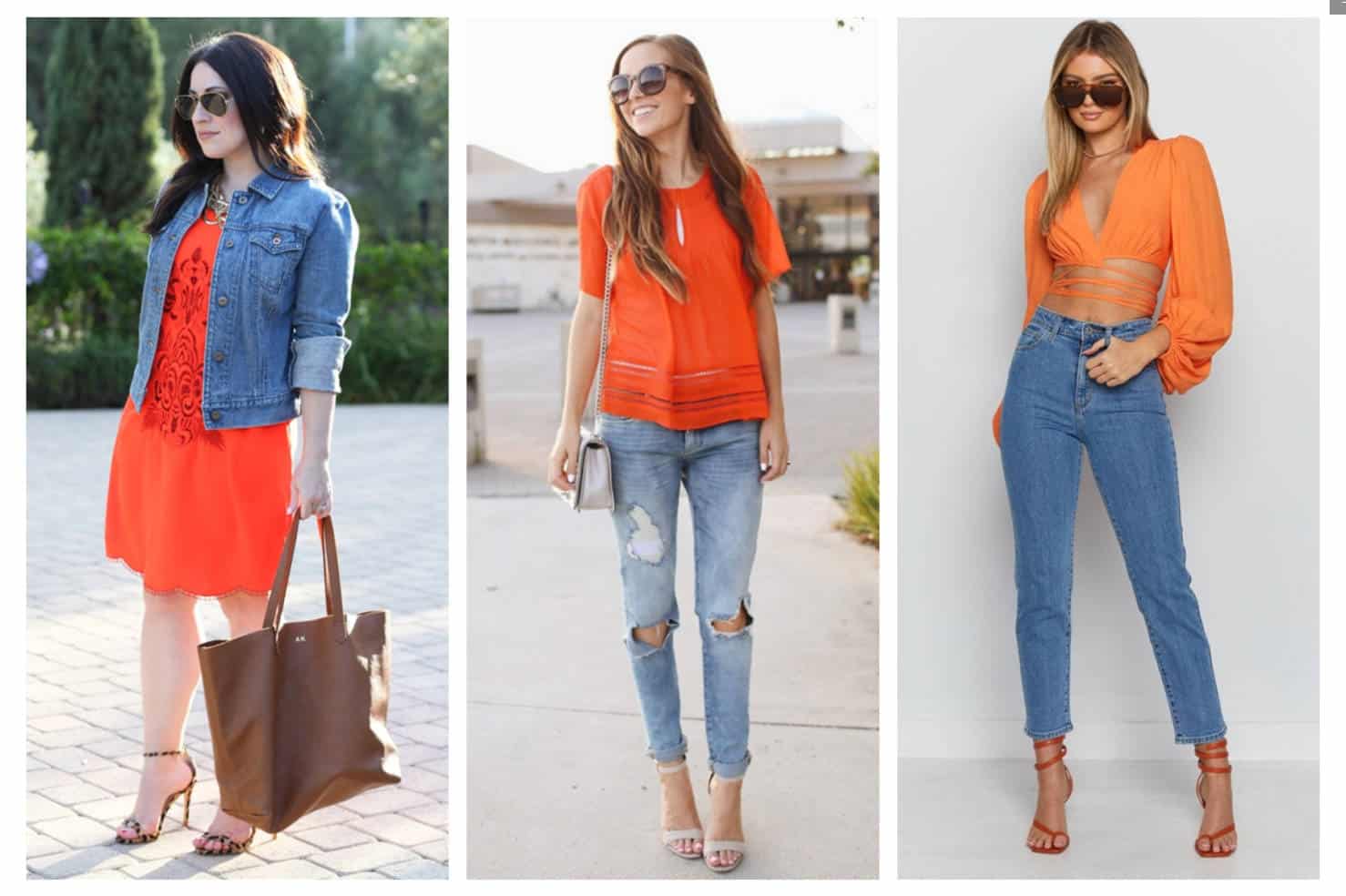 Fabulous Colors That Match With Orange Clothing