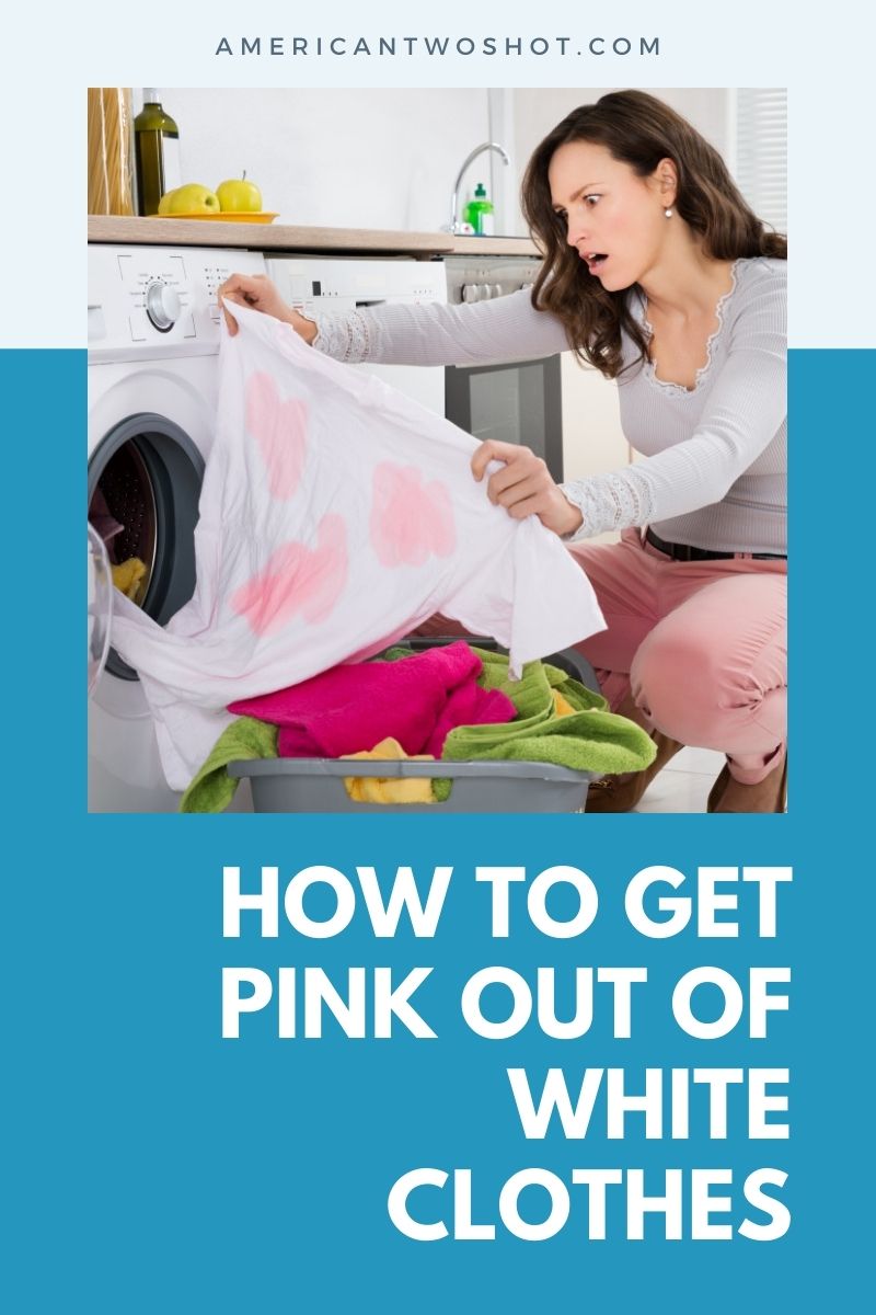 how to get pink out of white clothes