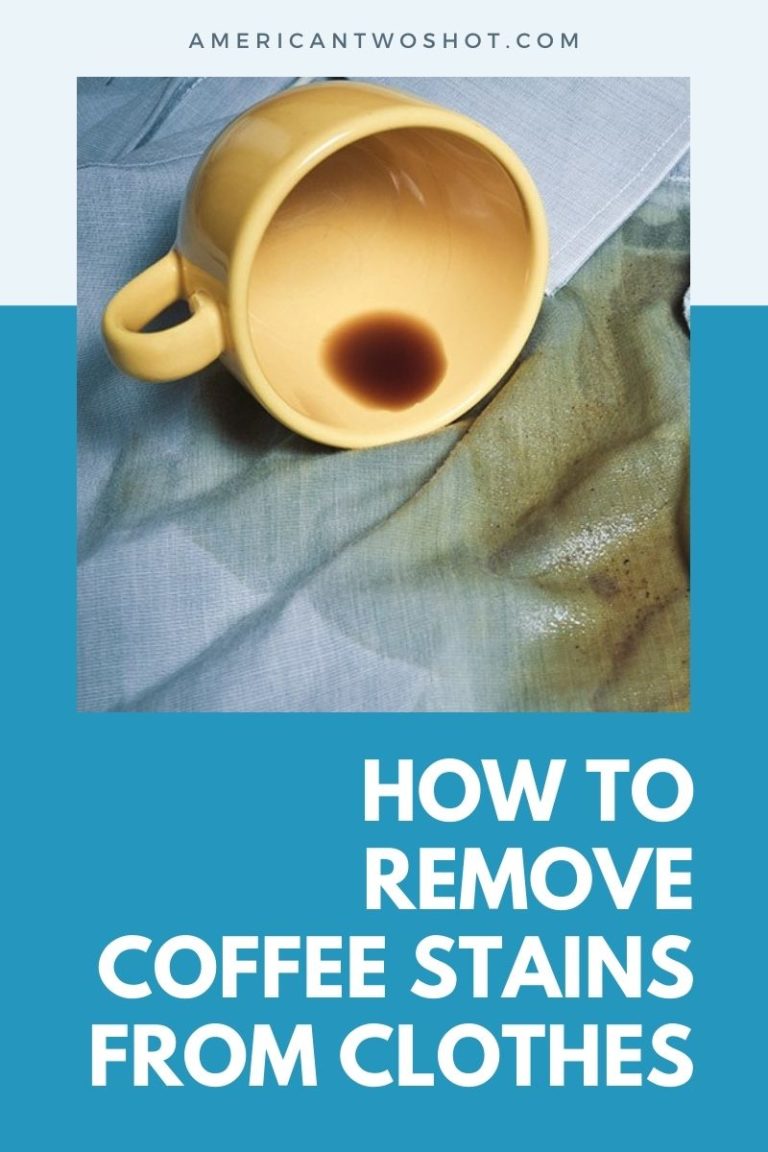 8 Ways to Get Coffee Stains Out of Clothes