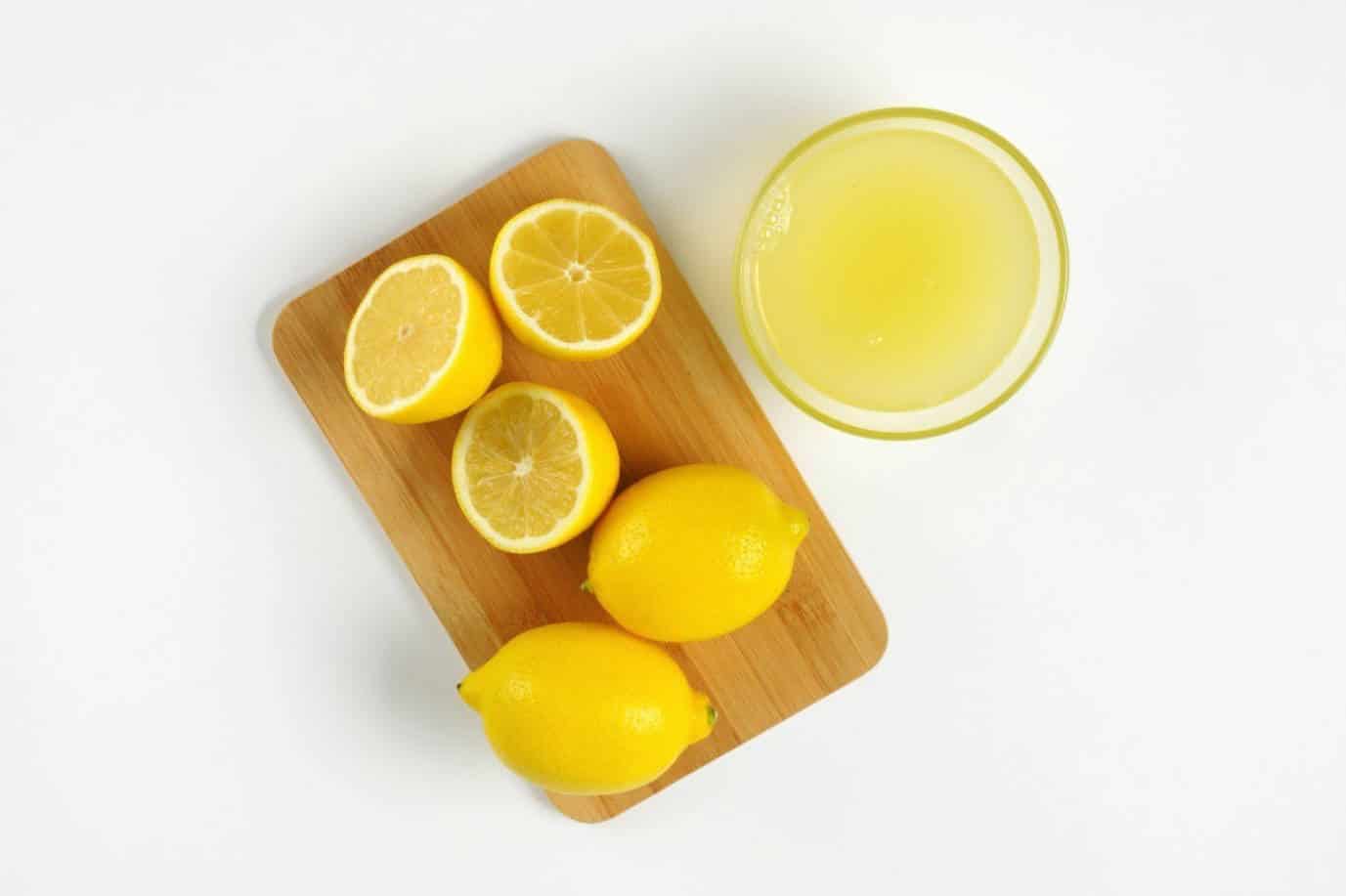 Lemon Juice instead of washing powder 