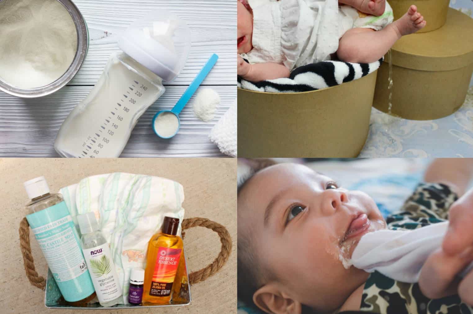 how to get stains out of baby clothes naturally