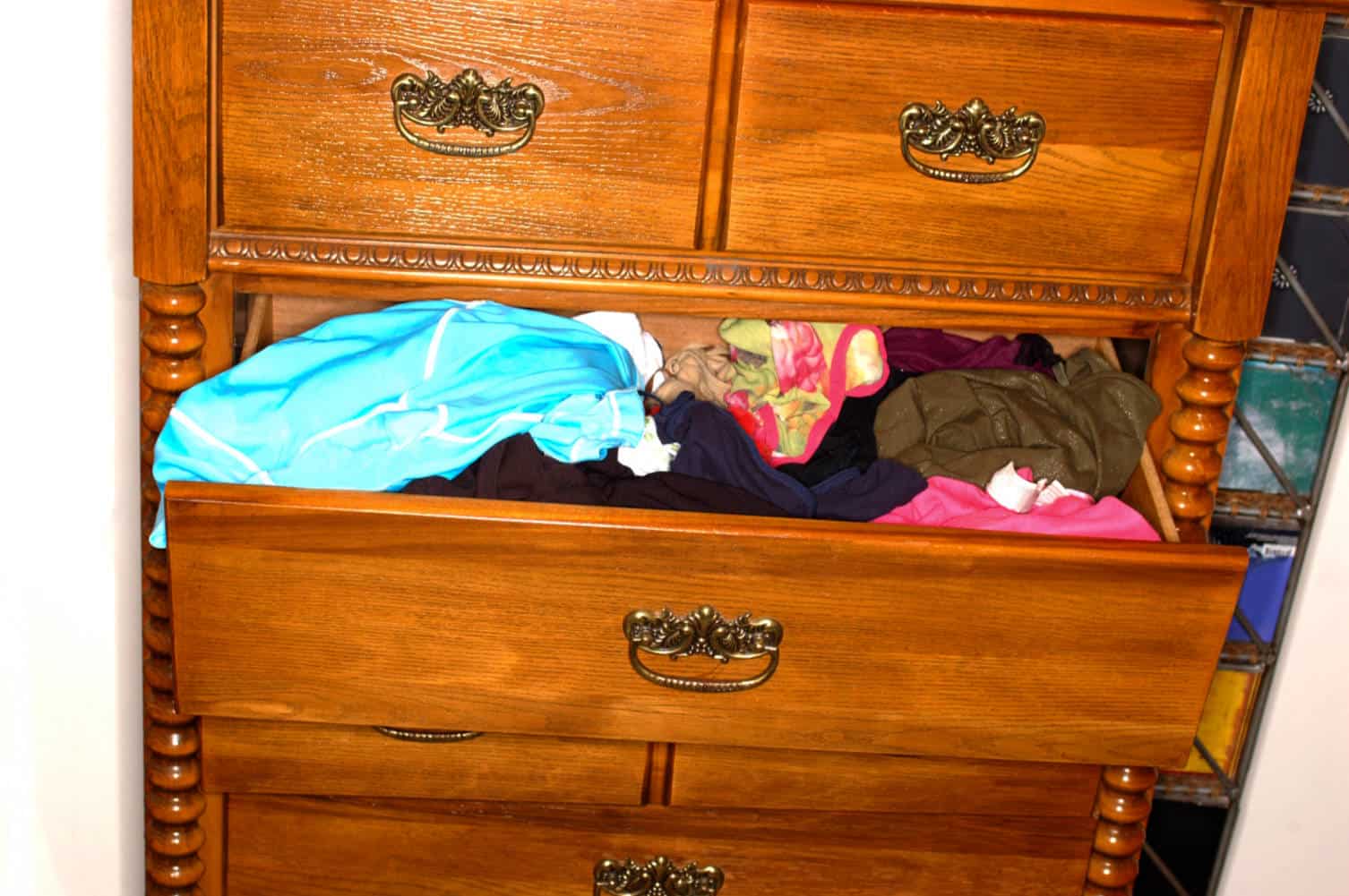 why do the clothes in my drawers smell musty