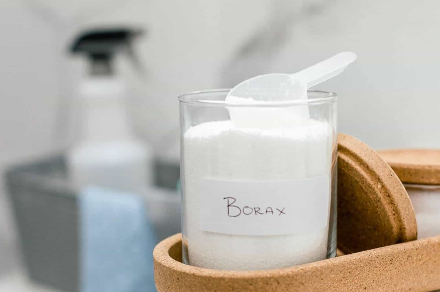 Soften clothes with borax
