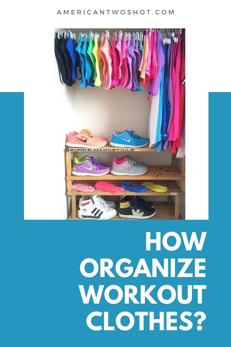 workout clothes organizer