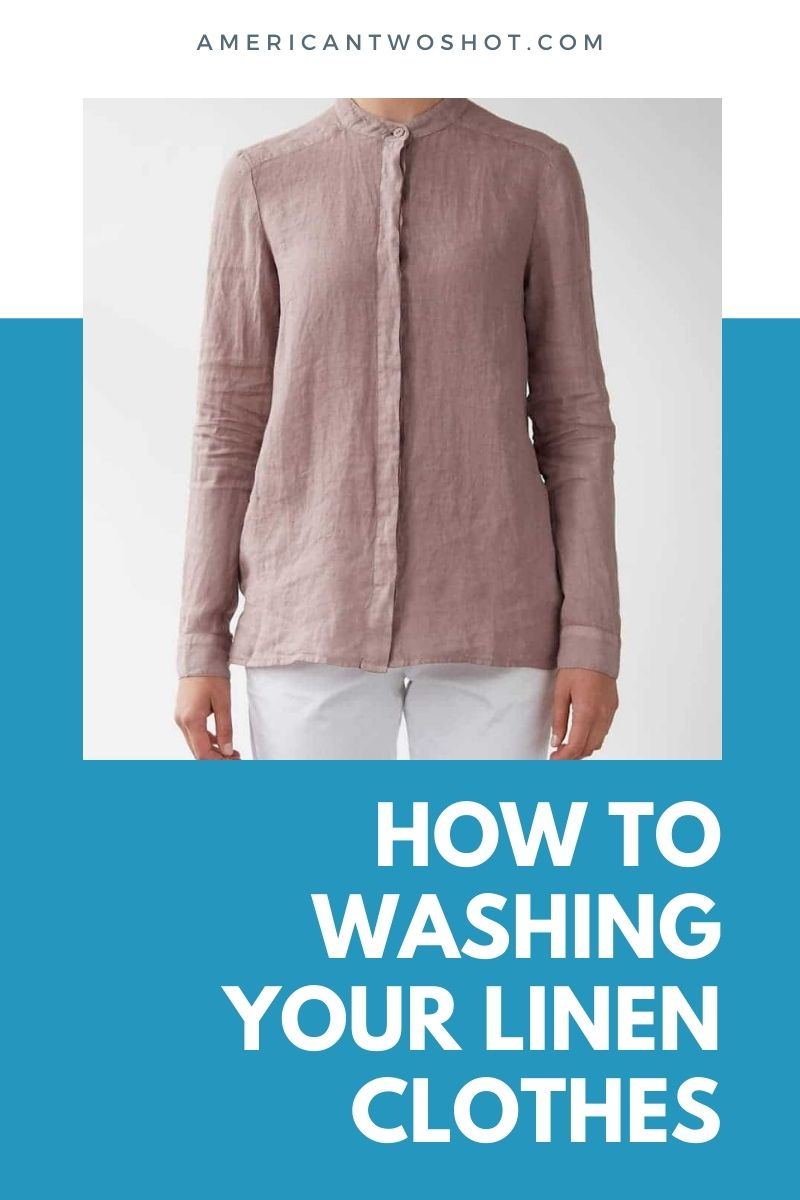 washing linen shirts