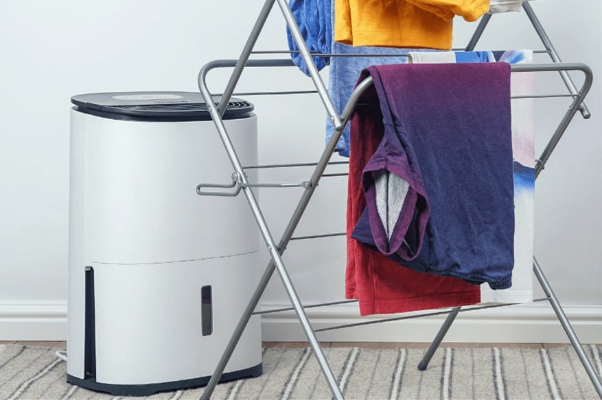 use Dehumidifier to dry clothes
