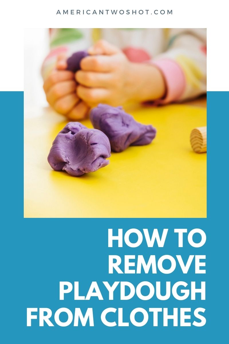 How to Remove Playdough from Clothes