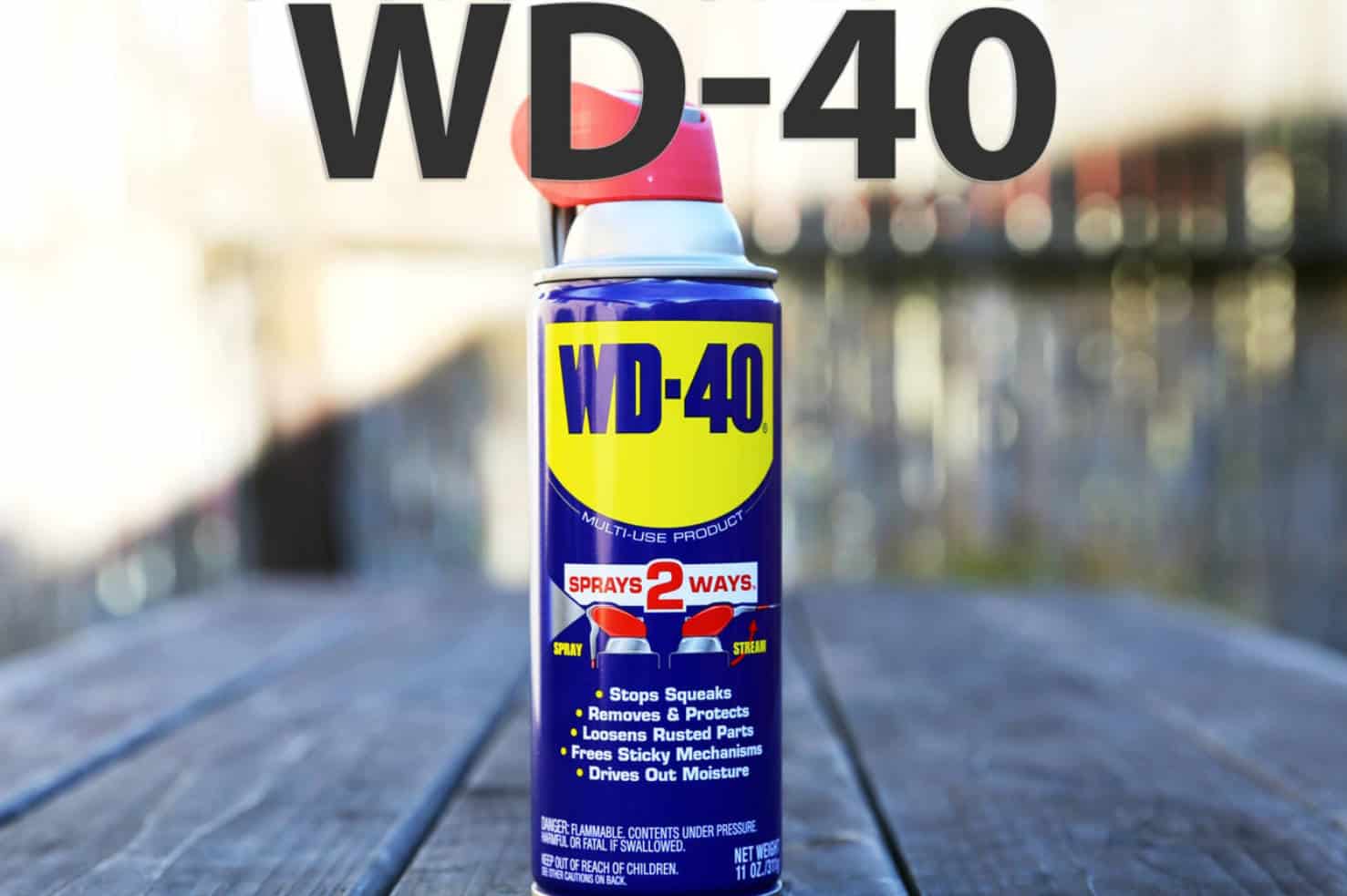 Process with WD-40