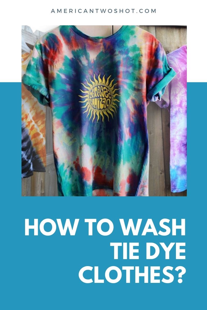washing tie dye for the first time
