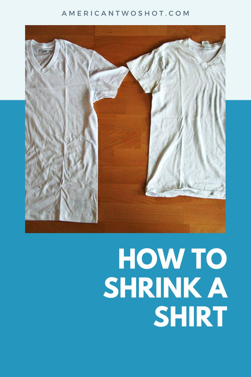 How to Shrink Shirt