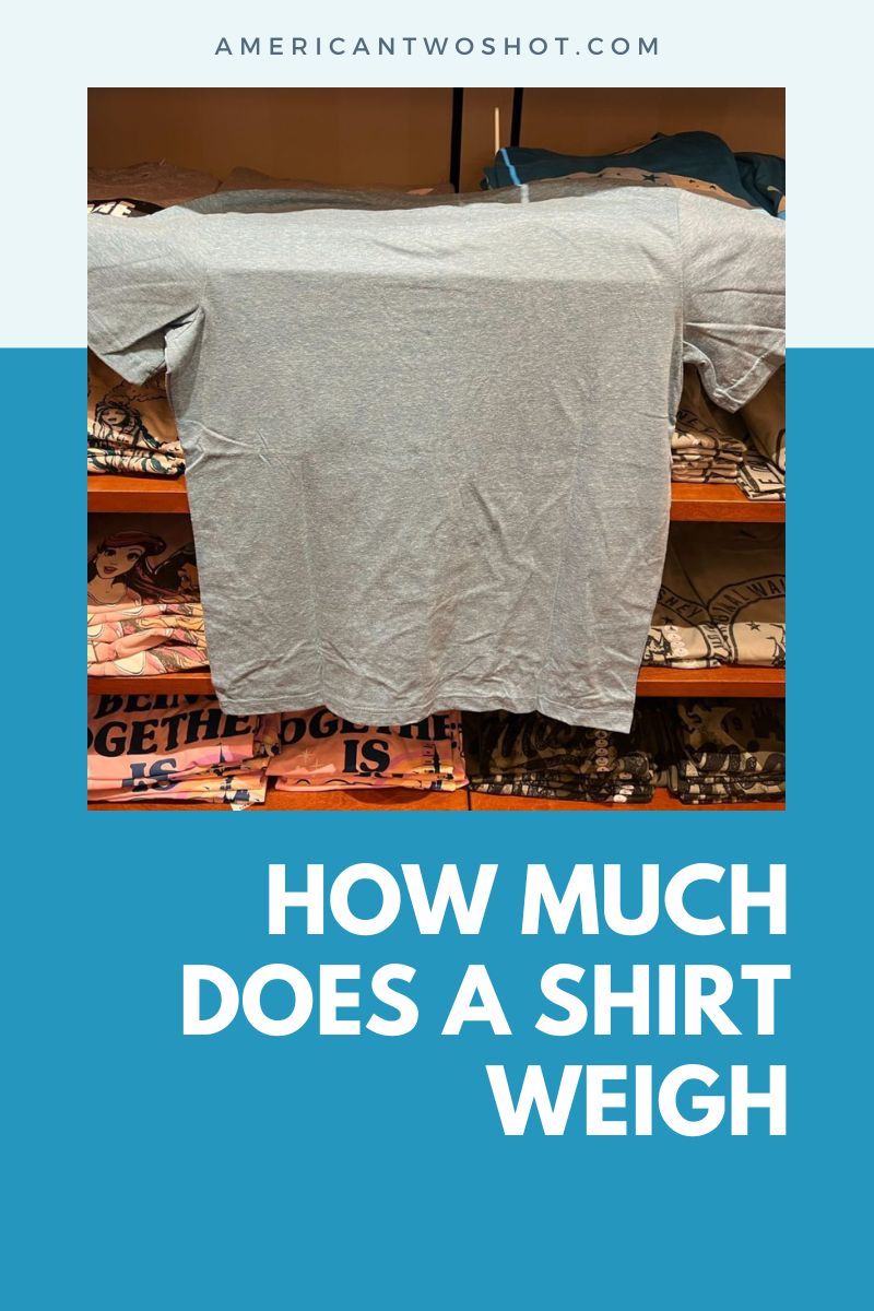 How Much Do Shirts Weigh