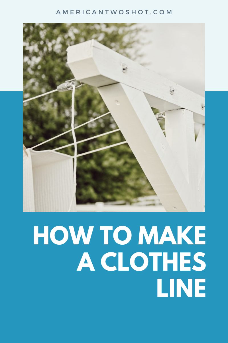 how to make a clothes line